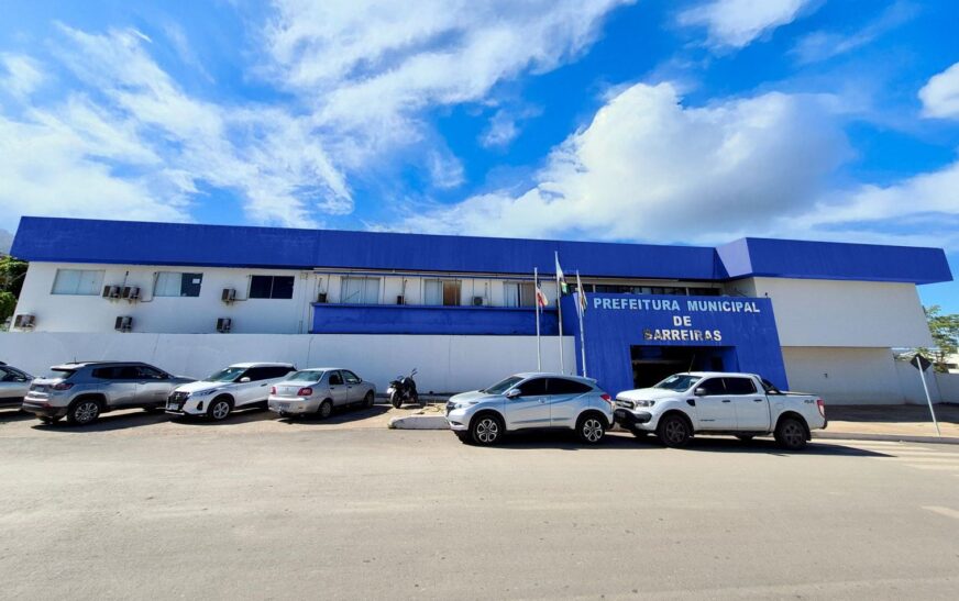 Fachada da Prefeitura Municipal de Barreiras